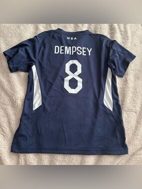 USA Dempsey soccer jersey. Youth size L.